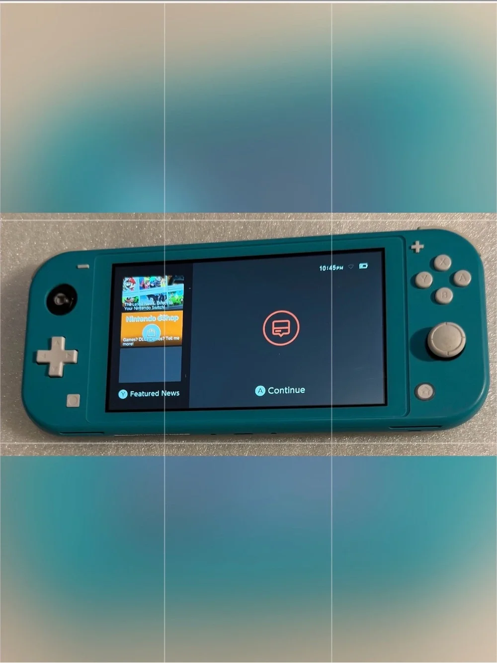 Nintendo Switch Lite Teal Handheld Console